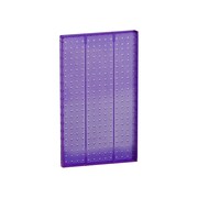 AZAR DISPLAYS 13.5" x 22" Pegboard Panel - One sided, PK2 771322-PUR
